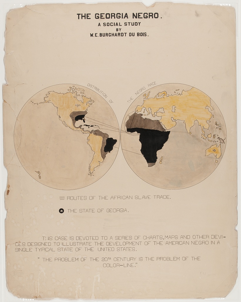 Photo Demonstrating African Slave trade to Georgia